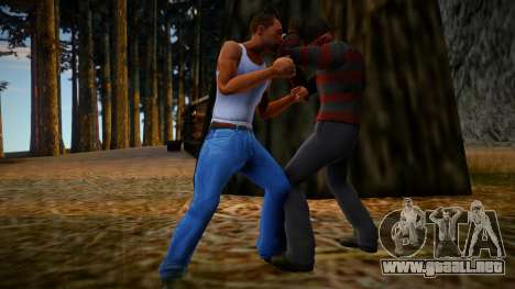 Freddy Krueger Cleo Mod para GTA San Andreas