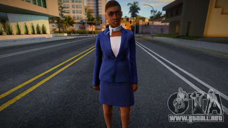 Wfystew HD with facial animation para GTA San Andreas