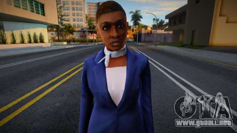 Wfystew HD with facial animation para GTA San Andreas