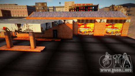 Tokyo Drift Garage para GTA San Andreas