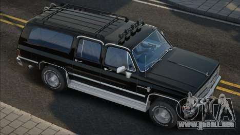 Chevrolet C20 Suburban Custom Deluxe 1986 para GTA San Andreas