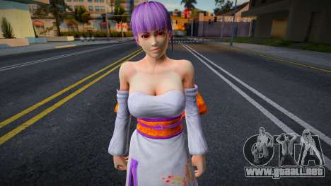 Dead Or Alive 5 - Ayane (Costume 5) v3 para GTA San Andreas