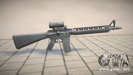 M16A4 Elcan Sight para GTA San Andreas