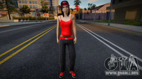 Katie Zhan HD with facial animation para GTA San Andreas