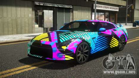 Nissan GT-R M-Sport S2 para GTA 4