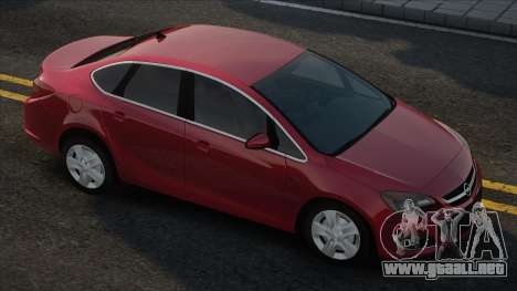 Opel Astra J [Red] para GTA San Andreas