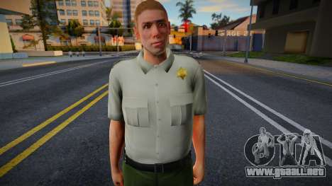 New Cop HD with facial animation v2 para GTA San Andreas