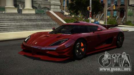 Koenigsegg Agera One SP para GTA 4