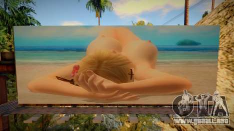 Dead Or Alive Nude Billboards para GTA San Andreas