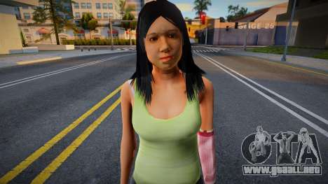 Ofyst HD with facial animation para GTA San Andreas