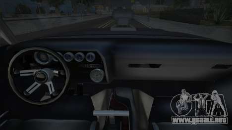 Dodge Challenger RT 70 EXTREME Revel para GTA San Andreas