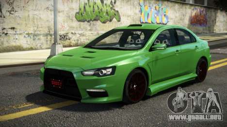 Mitsubishi Lancer Evolution X MB-L para GTA 4