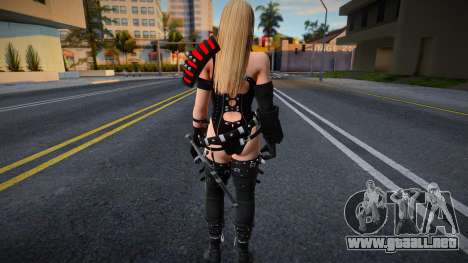 Dead Or Alive 5: Ultimate - Rachel (Costume 1) 2 para GTA San Andreas
