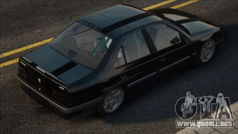 Peugeot 405 SLX Tuning Black para GTA San Andreas