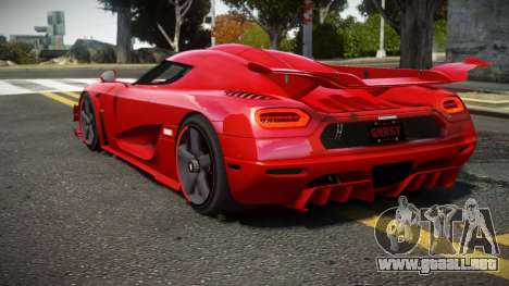 Koenigsegg Agera One ZR para GTA 4