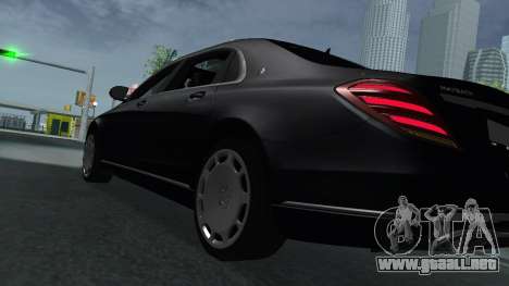Mercedes-Benz Maybach S650 Negro para GTA San Andreas