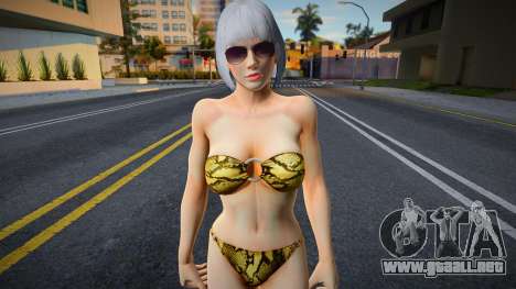 Dead Or Alive 5 - Christie (Player Swimwear) v1 para GTA San Andreas