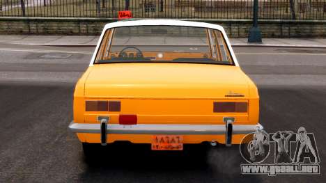 Ikco Peykan Taxi para GTA 4