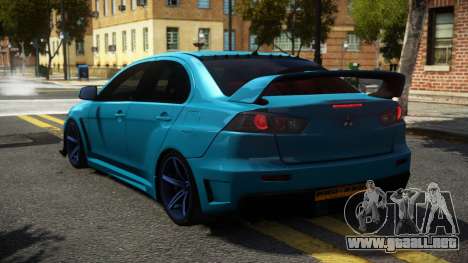 Mitsubishi Lancer Evo X MS V1.2 para GTA 4