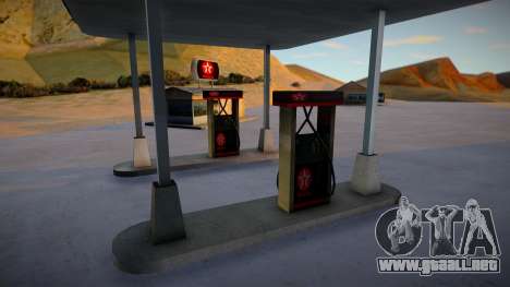 Gasolinera Texaco para GTA San Andreas