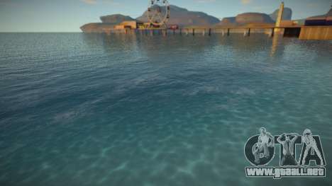 Textura del agua actualizada para GTA San Andreas