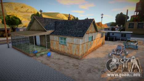 New Home of CJ in El Quebrados para GTA San Andreas