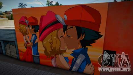 AmourShipping Mural 2 para GTA San Andreas