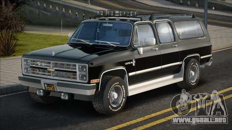 Chevrolet C20 Suburban Custom Deluxe 1986 para GTA San Andreas