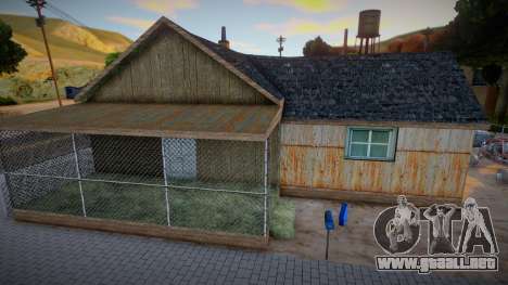 New Home of CJ in El Quebrados para GTA San Andreas