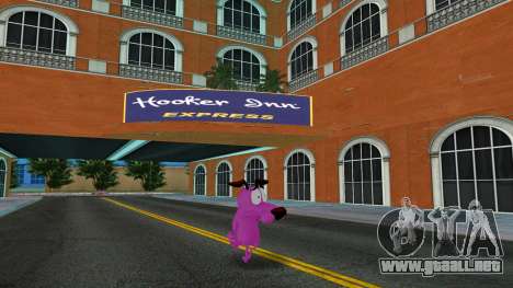 Courage The Cowardly Dog para GTA Vice City