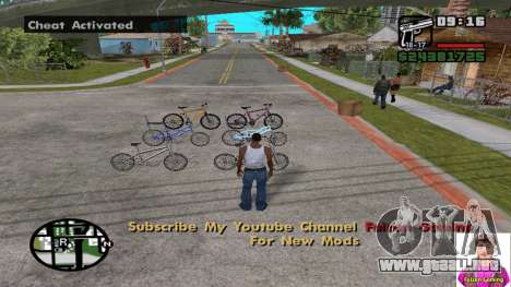 Generador de ciclos para GTA San Andreas