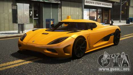 Koenigsegg Agera FT-L para GTA 4