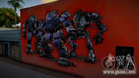 Titanfall Wall para GTA San Andreas