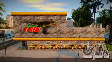 LS Cafeteria T-REX para GTA San Andreas
