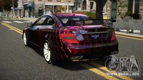 Mercedes-Benz C63 AMG M-Sport S5 para GTA 4