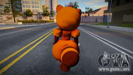 Rosalina Tanooki Cafe Suit o con traje mapache t para GTA San Andreas