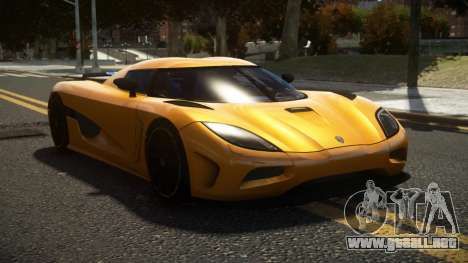 Koenigsegg Agera FT-L para GTA 4