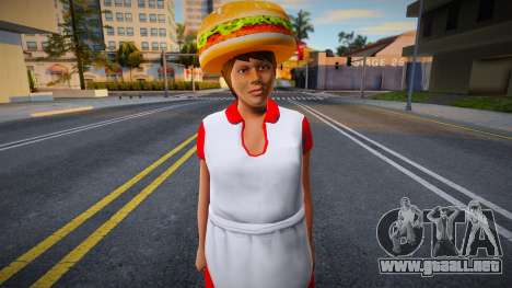 Wfyburg HD with facial animation para GTA San Andreas