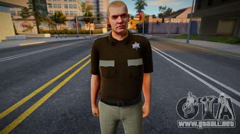 New Cop HD with facial animation v1 para GTA San Andreas