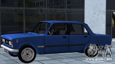 Fiat 125p polaco con placas negras para GTA San Andreas