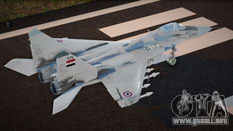 MiG-29S Syrian para GTA San Andreas