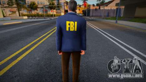 FBI HD with facial animation para GTA San Andreas