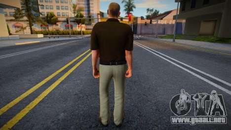 New Cop HD with facial animation v1 para GTA San Andreas