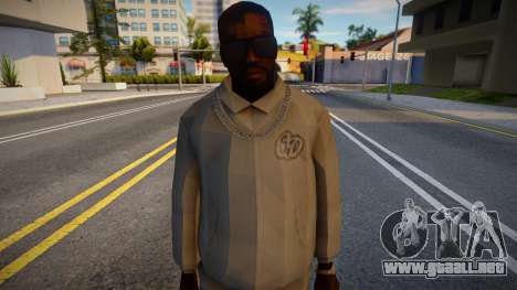 Hombre afroamericano de traje para GTA San Andreas