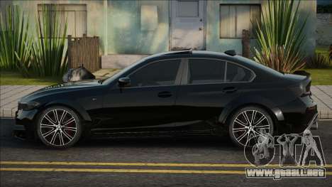 BMW G20 330İ Negro para GTA San Andreas