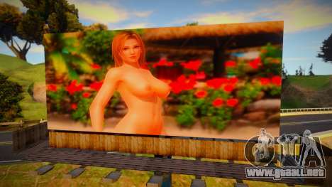 Dead Or Alive Nude Billboards para GTA San Andreas