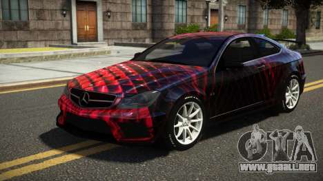 Mercedes-Benz C63 AMG M-Sport S5 para GTA 4