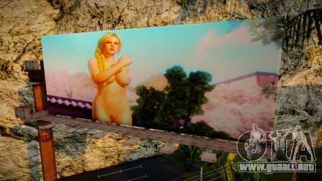 Dead Or Alive Nude Billboards para GTA San Andreas