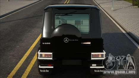 Mercedes Benz G500 Black para GTA San Andreas