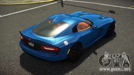 Dodge Viper SRT QE V1.1 para GTA 4